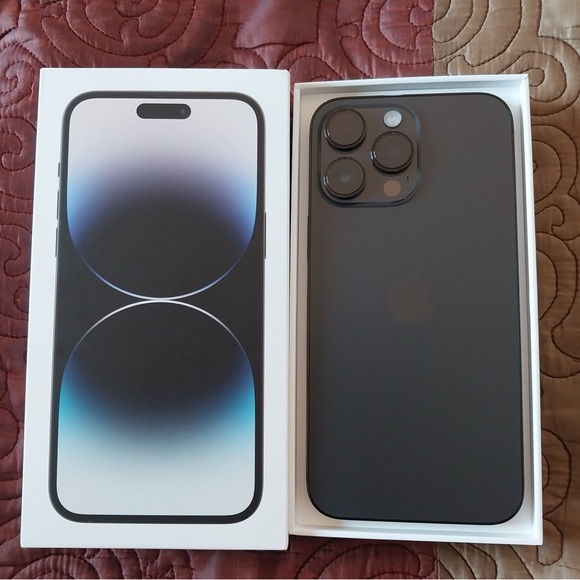 Apple iPhone 14 Pro Max - 128GB - Space Black - - Picture 1 of 9